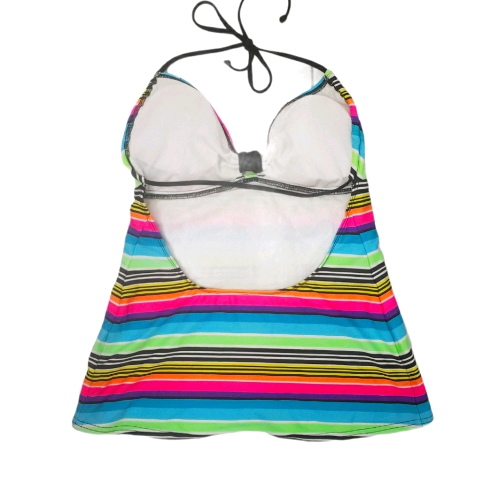 Striped Tankini Top - Picture 2 of 4
